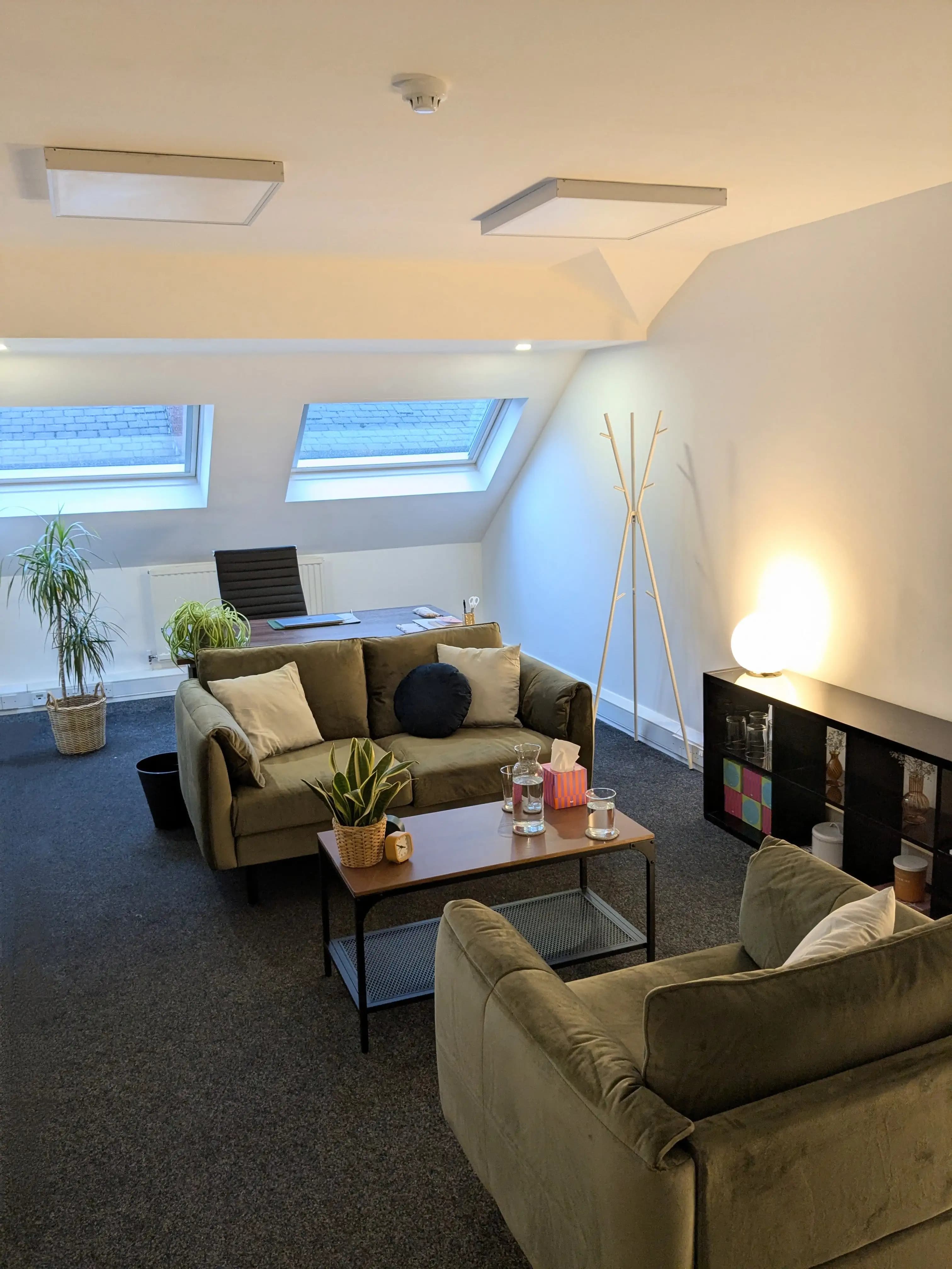 A photo of the counselling room
